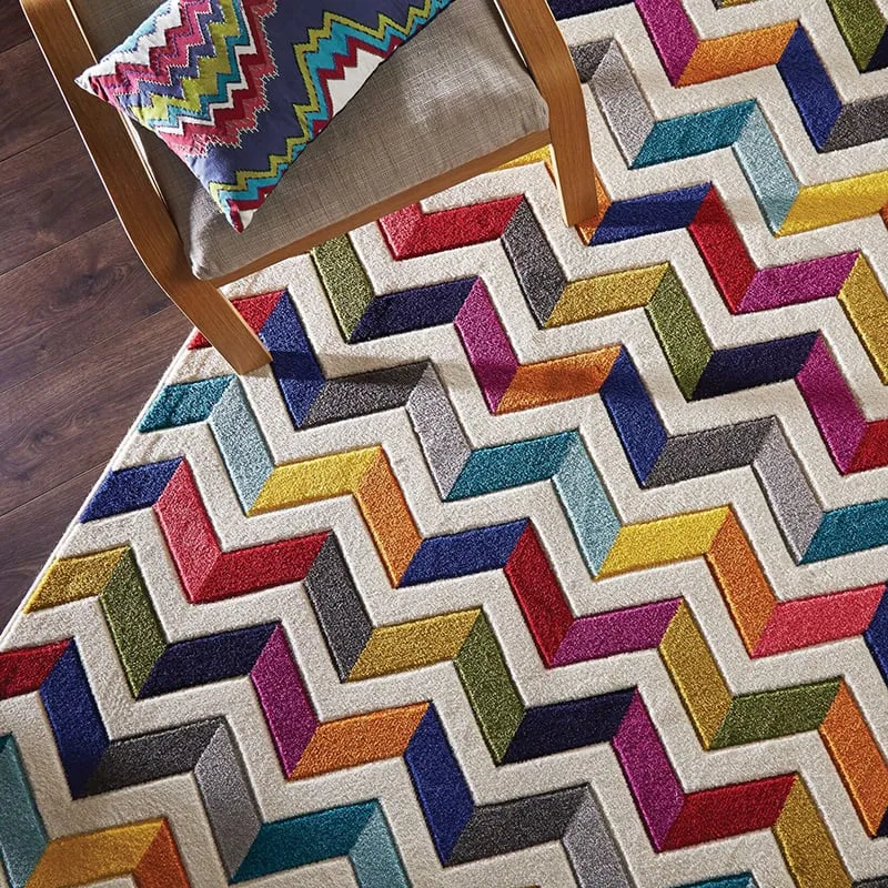 Moderner Teppich - Spectro Bolero Bunt
