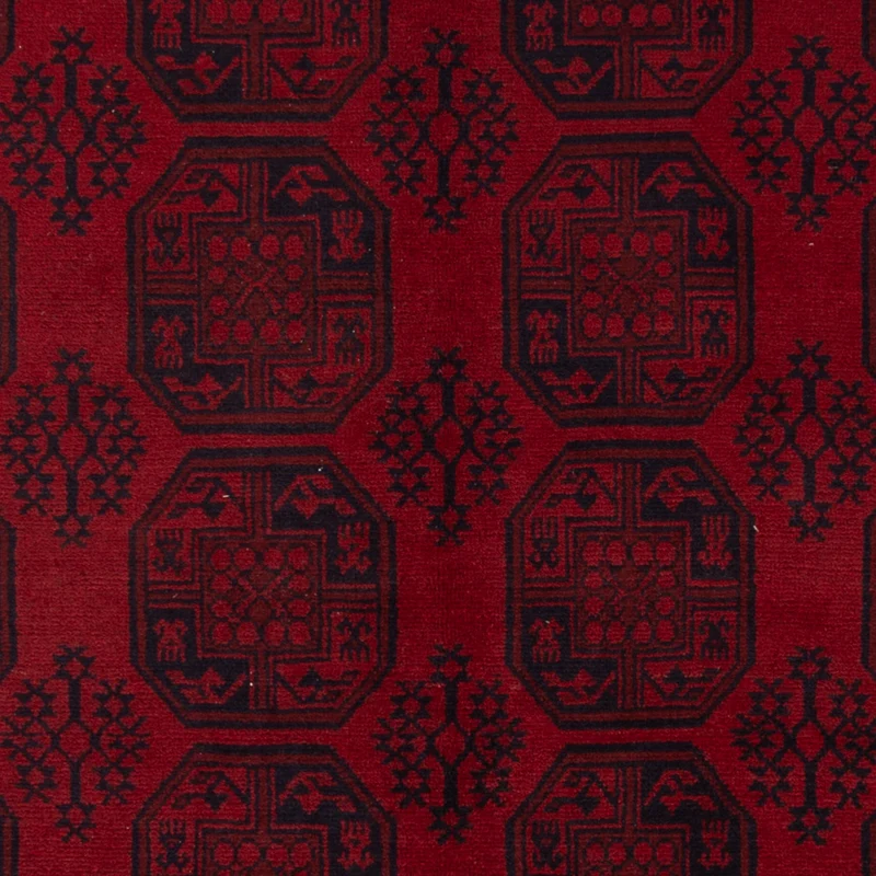 Akhche Teppich 245x300cm - Perserteppich - rot