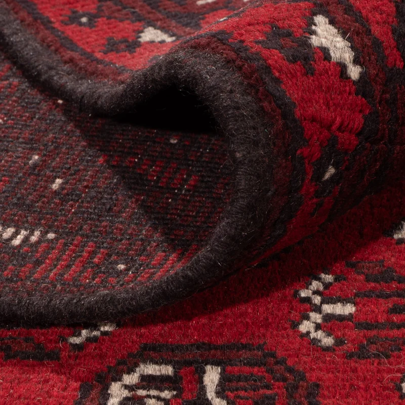 Afghan Teppich - Filpa - 245 x 302 cm - rot