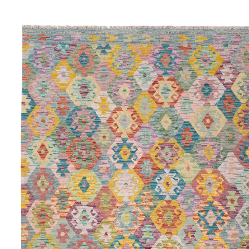 Kelim Maimene Teppich 259x336cm - bunt