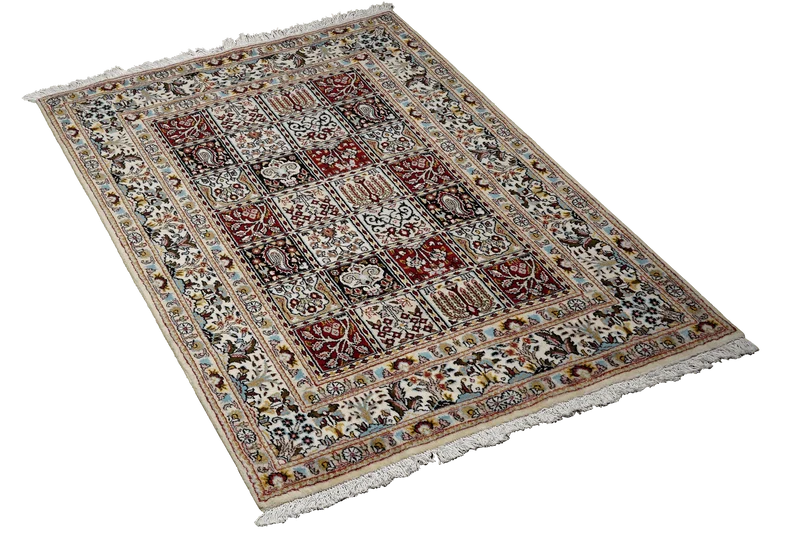 Moud Felder · Handgeknüpft – Bunt, 147x98 cm