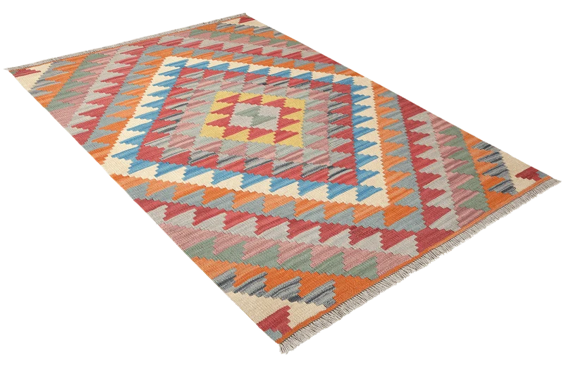 Kelim Gashgai · Handgewebt – Bunt, 152x103 cm