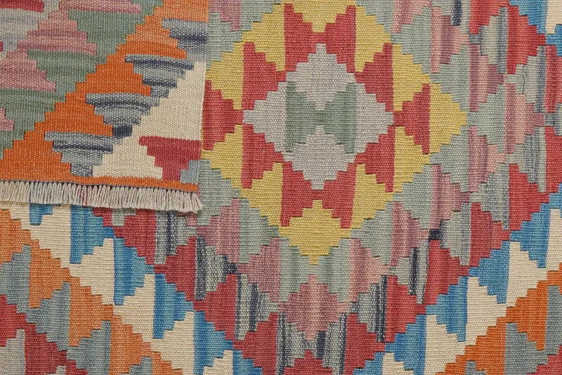 Kelim Gashgai · Handgewebt – Bunt, 152x103 cm