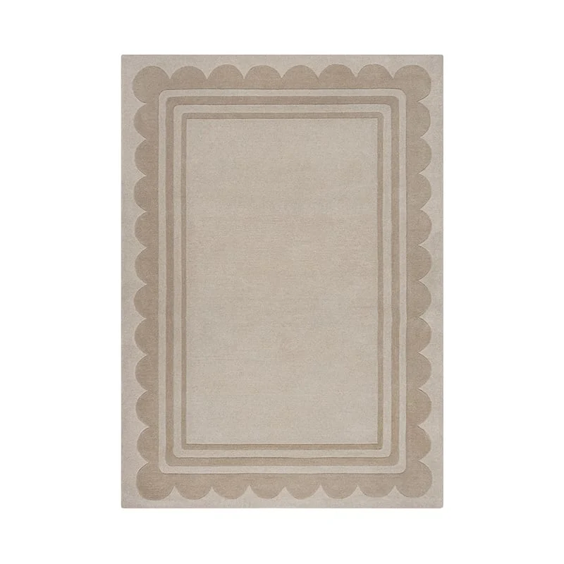 Moderner Teppich - Scallo Lois Beige
