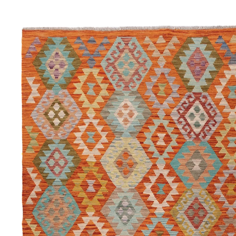 Kelim Maimene Teppich 252x345cm - bunt