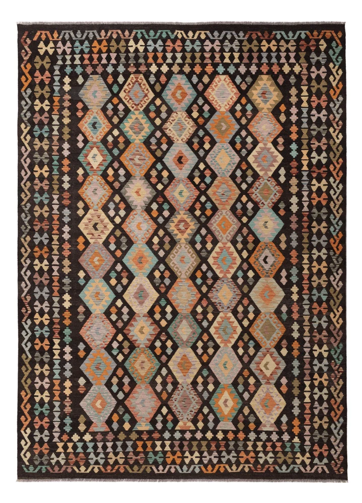 Kelim Maimene Teppich 250x344cm - bunt