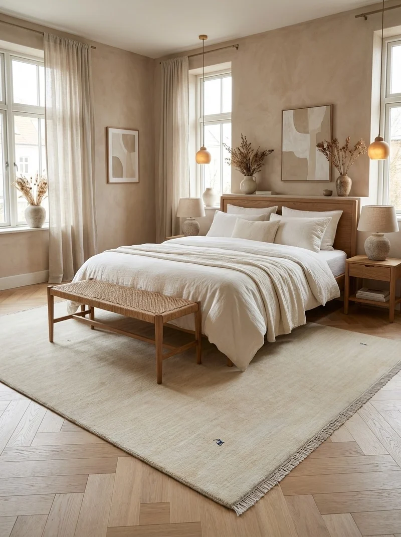 Gabbeh · Handgeknüpft – Beige, 300x206 cm