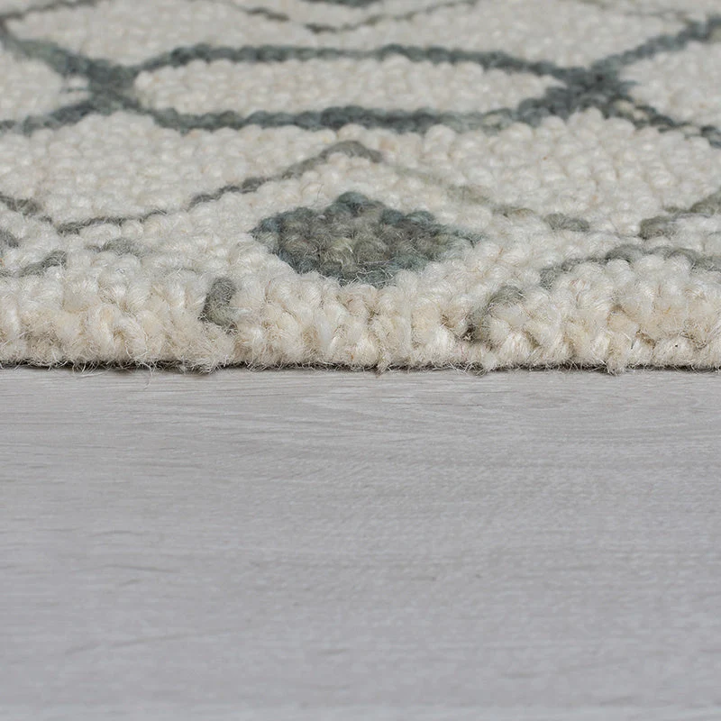 Teppich Modern - Nappo Piedro Creme Grau