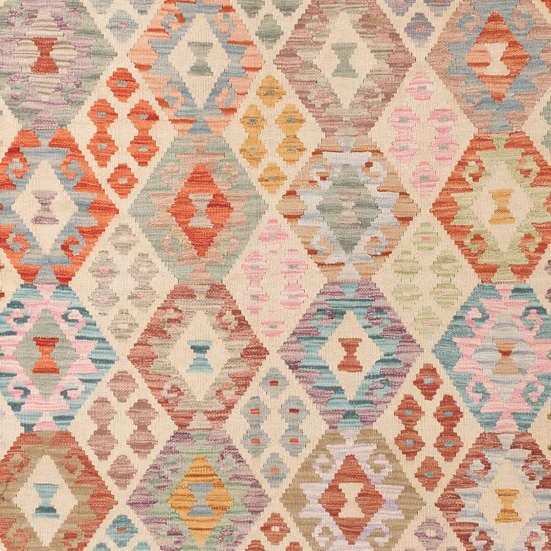 Kelim Maimene Teppich 250x301cm - bunt