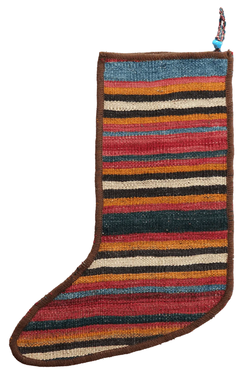 Weihnachtsstrumpf · Handgefertigt – Bunt, 41x56 cm
