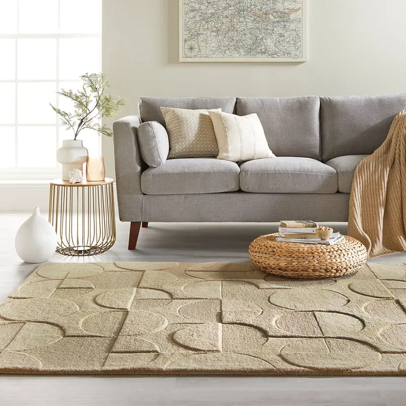 Teppich Modern - Mozo Gigi Beige Creme