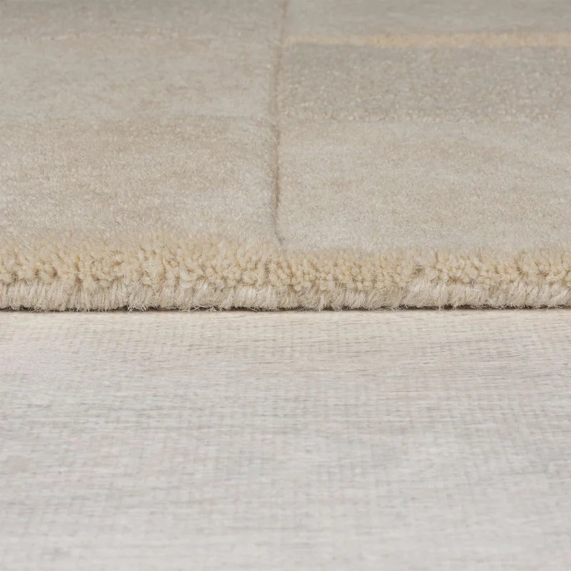 Moderner Teppich - Mozo Checkerboard Beige