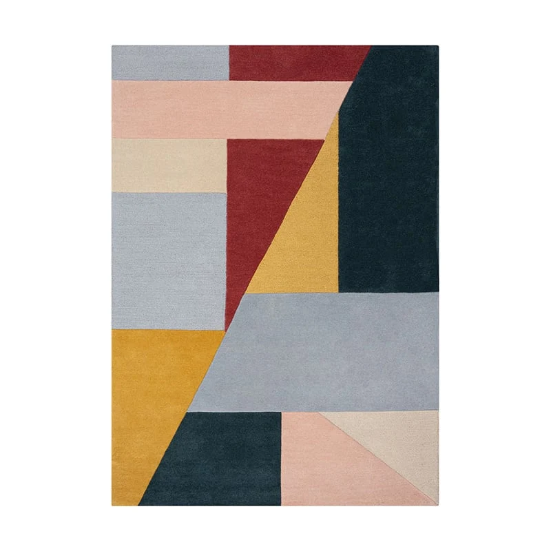 Moderner Teppich - Mozo Alwyn Bunt Rosa