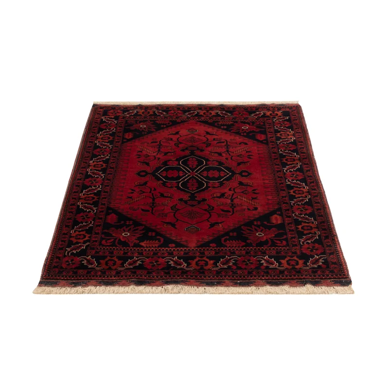 Afghan Teppich 97x150cm - Orientteppich - rot