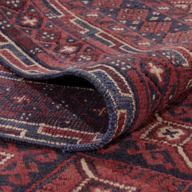 Kelim Afghan Teppich 147x194cm - mehrfarbig