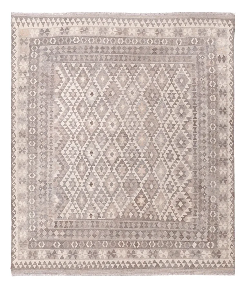 Kelim Maimene Teppich 244x290cm - natur