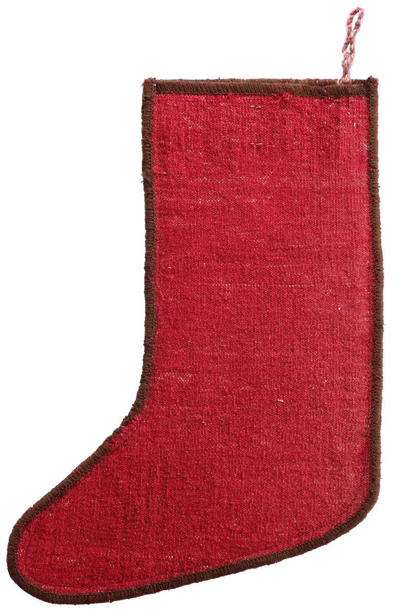 Weihnachtsstrumpf · Handgefertigt – Bunt, 41x56 cm