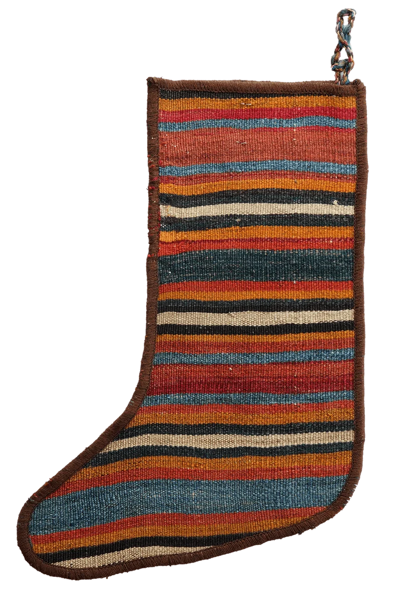 Weihnachtsstrumpf · Handgefertigt – Bunt, 41x56 cm