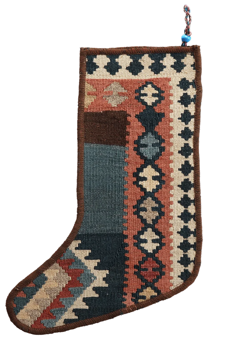 Weihnachtsstrumpf · Handgefertigt – Bunt, 41x56 cm