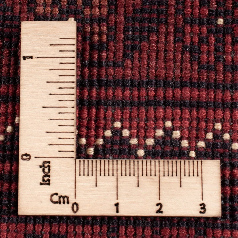 Afghan Teppich 100x148cm - Orientteppich - rot