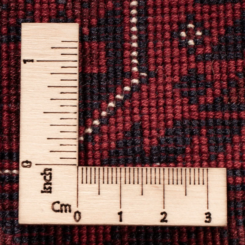 Afghan Teppich 102x146cm - Orientteppich - rot