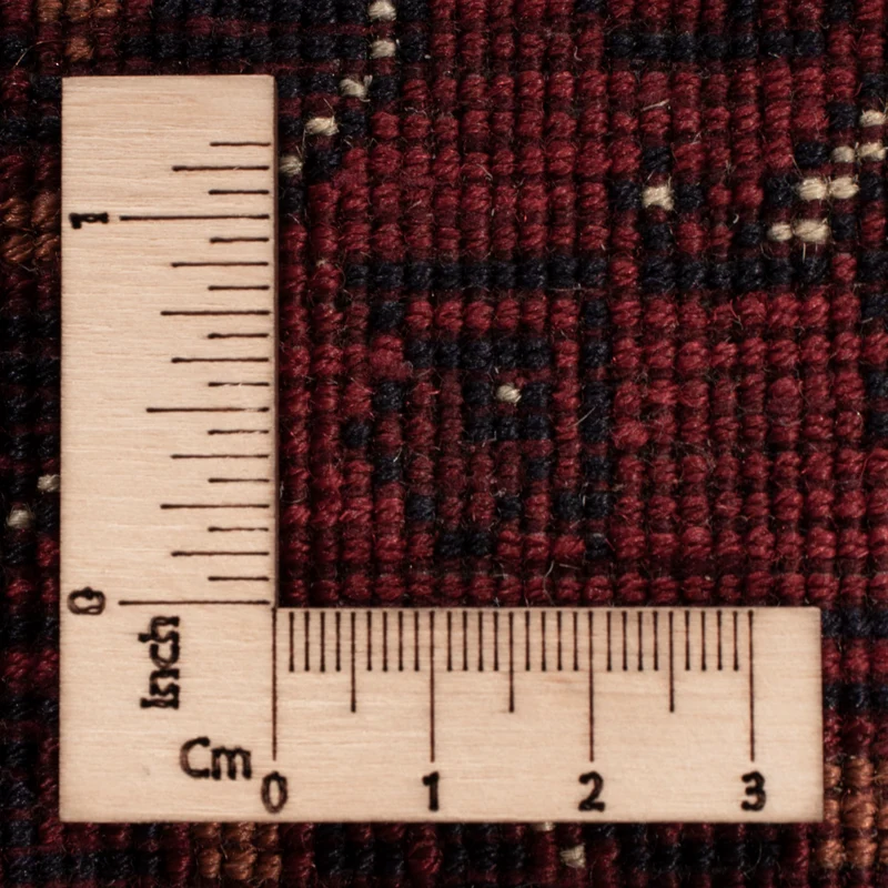 Afghan Teppich 102x147cm - Orientteppich - rot