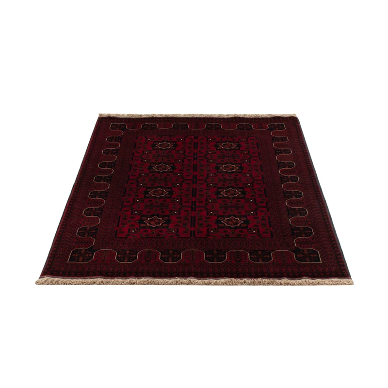 Afghan Teppich 99x154cm - Orientteppich - rot