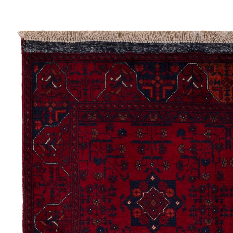 Afghan Teppich 103x151cm - Orientteppich - rot