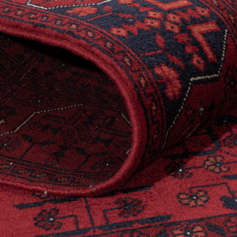 Afghan Teppich 103x151cm - Orientteppich - rot