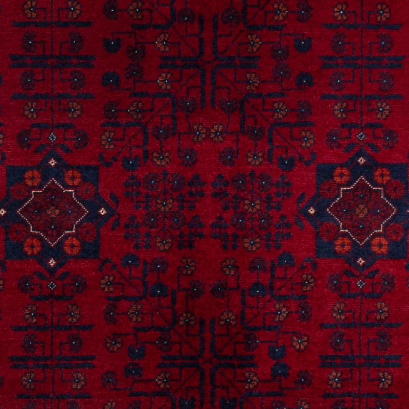 Afghan Teppich 103x150cm - Orientteppich - rot