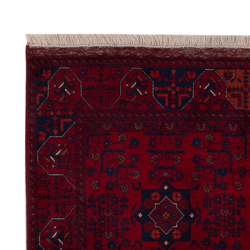 Afghan Teppich 103x150cm - Orientteppich - rot