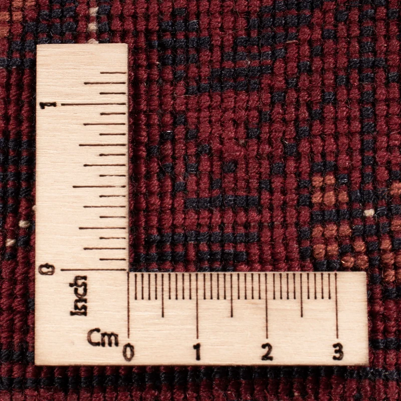 Afghan Teppich 103x146cm - Orientteppich - rot