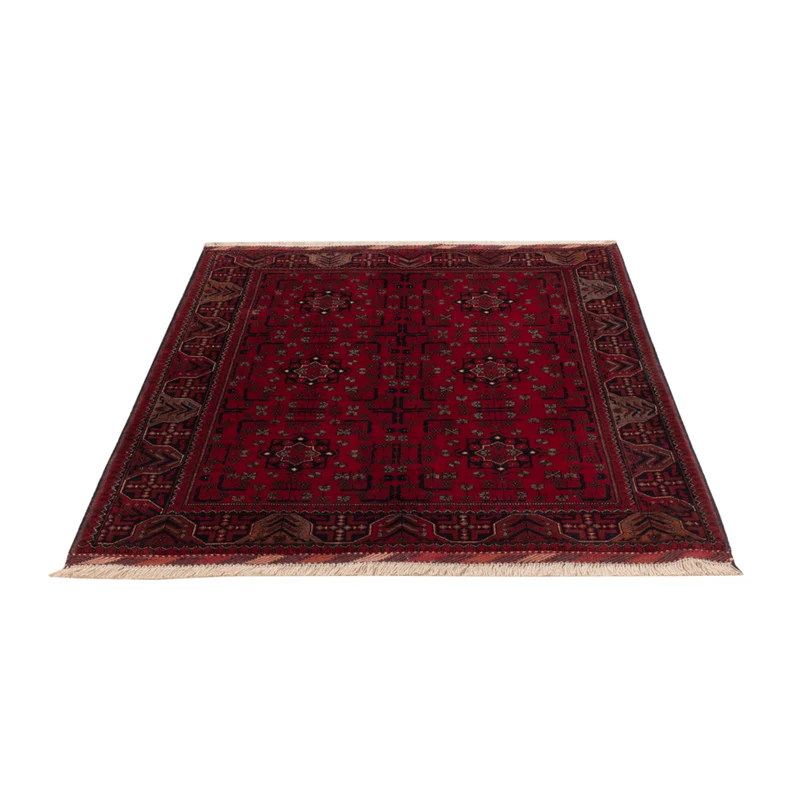 Afghan Teppich 102x150cm - Orientteppich - rot