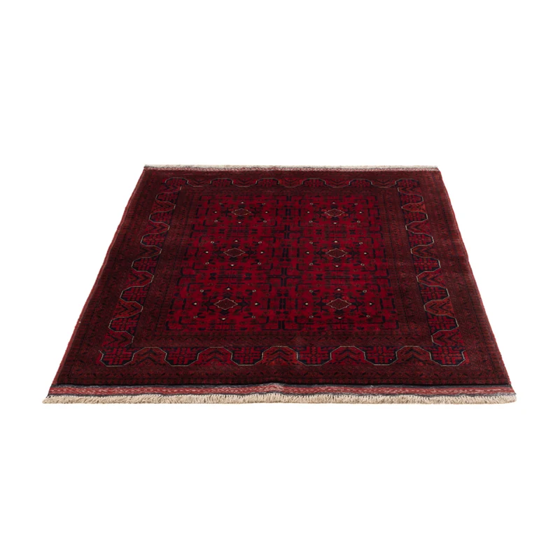 Afghan Teppich 103x147cm - Orientteppich - rot