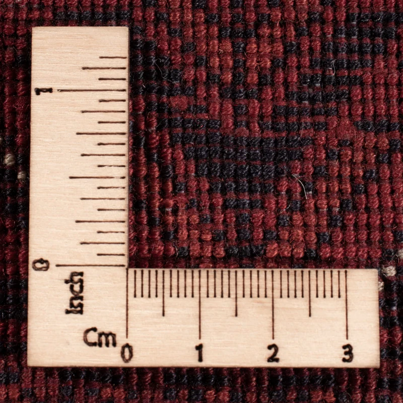 Afghan Teppich 103x147cm - Orientteppich - rot