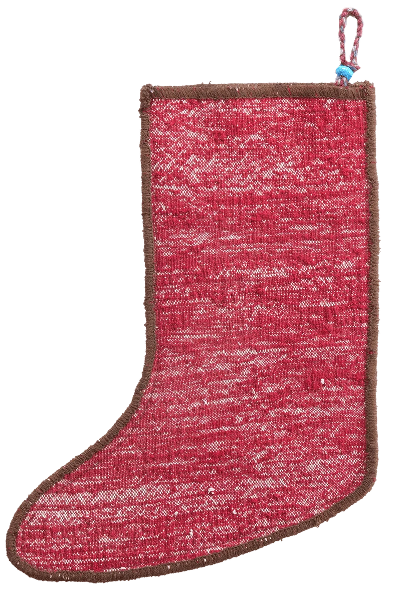 Weihnachtsstrumpf · Handgefertigt – Bunt, 41x56 cm