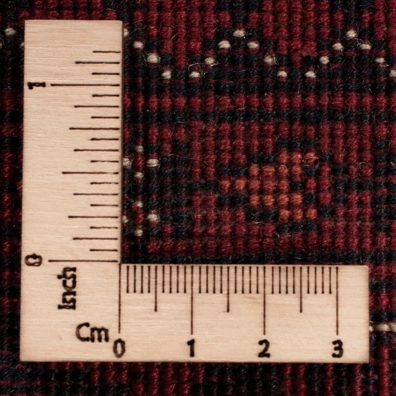 Afghan Teppich 100x150cm - Orientteppich - rot