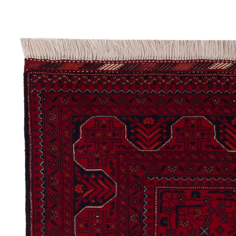 Afghan Teppich 97x152cm - Orientteppich - rot