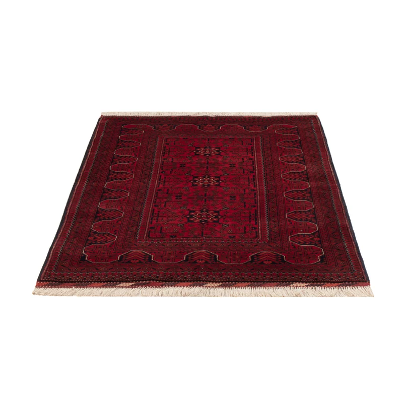 Afghan Teppich 97x152cm - Orientteppich - rot