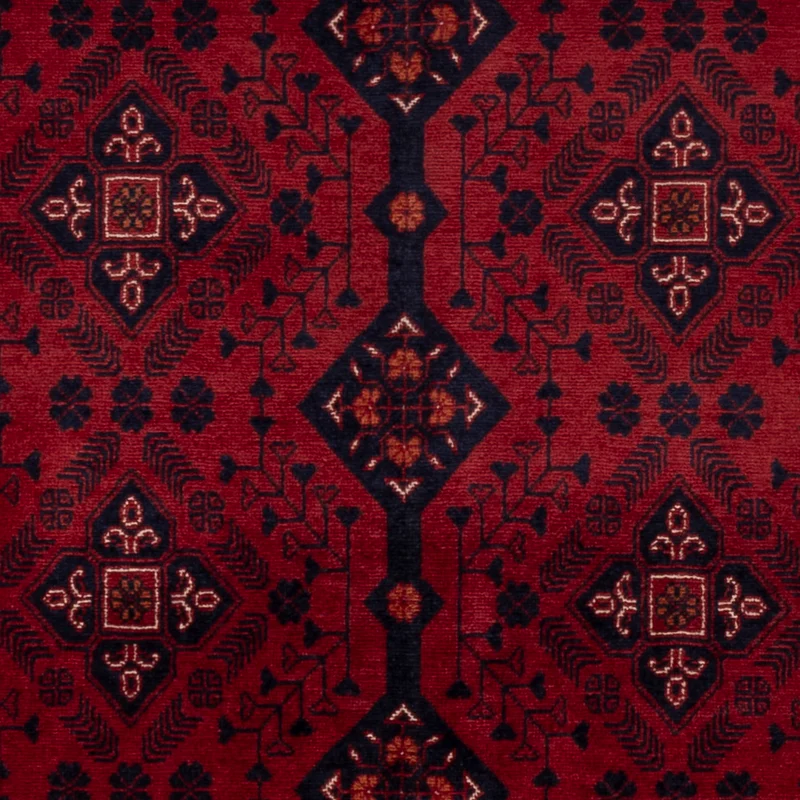 Afghan Teppich - Royal - 103 x 145 cm - rot