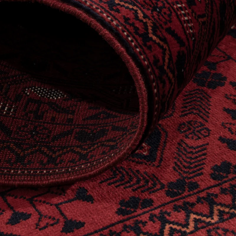 Afghan Teppich - Royal - 103 x 145 cm - rot