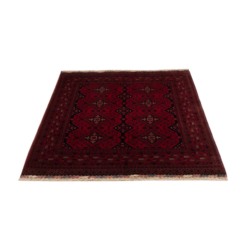 Afghan Teppich - Royal - 103 x 145 cm - rot