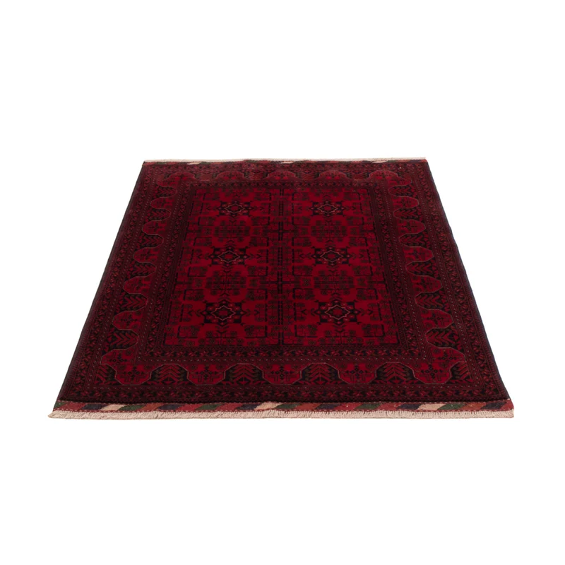 Afghan Teppich 100x146cm - Orientteppich - rot