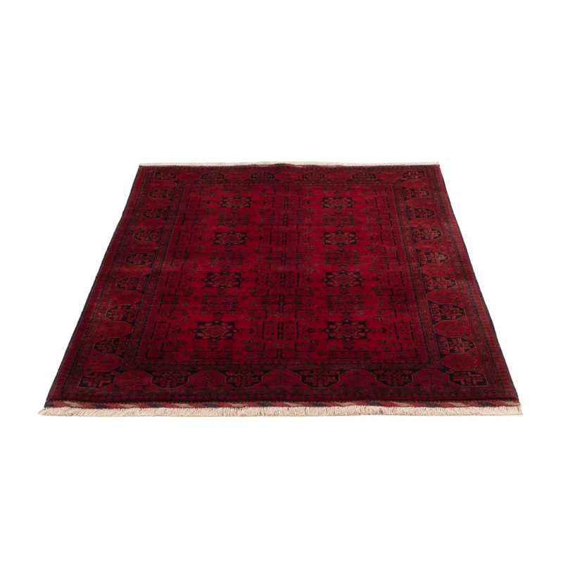 Afghan Teppich - Royal - 100 x 146 cm - rot