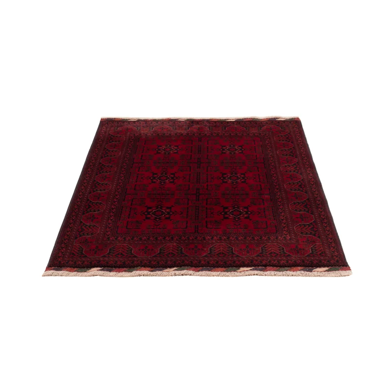 Afghan Teppich 99x146cm - Orientteppich - rot