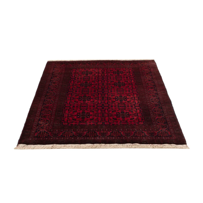 Afghan Teppich 102x154cm - Orientteppich - rot