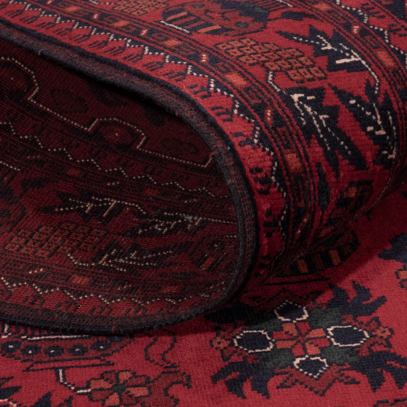 Afghan Teppich 101x154cm - Orientteppich - rot