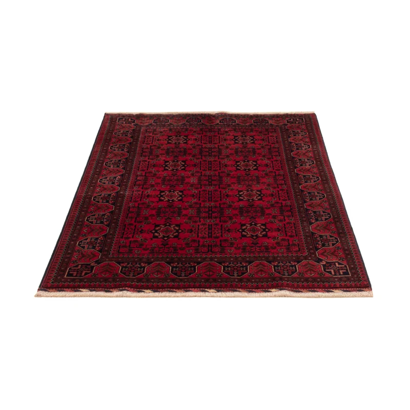 Afghan Teppich 100x158cm - Orientteppich - rot