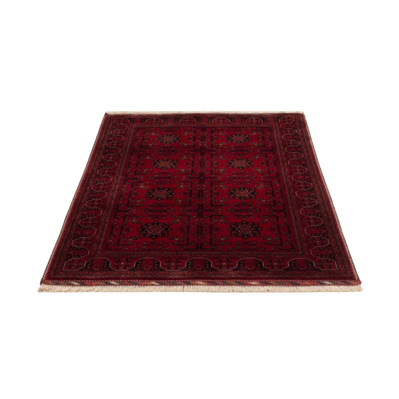 Afghan Teppich 101x155cm - Orientteppich - rot