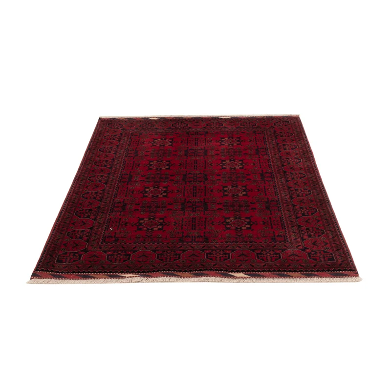 Afghan Teppich 102x150cm - Orientteppich - rot